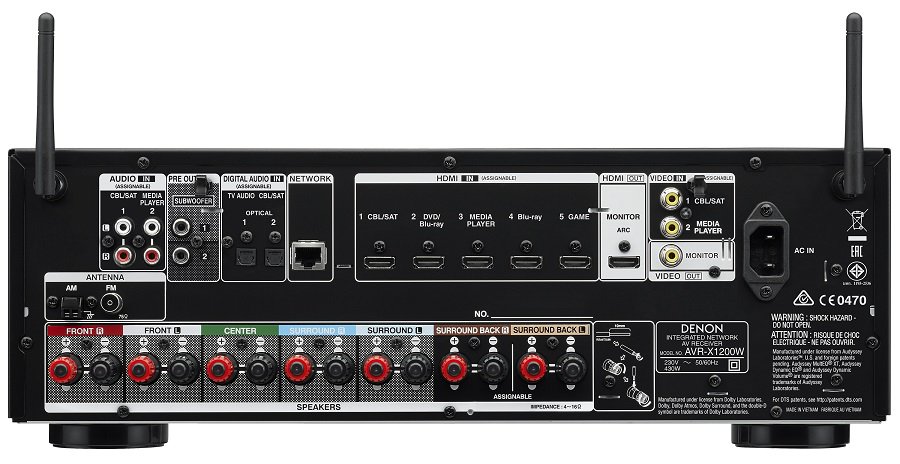 Купить  DENON AVRX1300WBKE2 — Фото 3