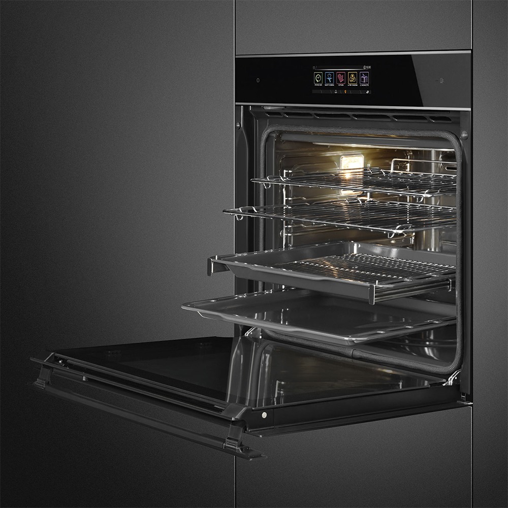 Купить Электрический духовой шкаф SMEG SFP6606WSPNX — Фото 4