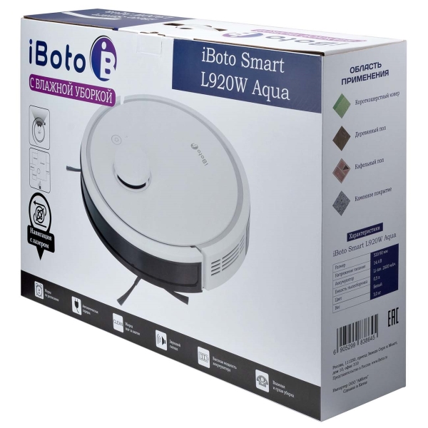 Купить Робот-пылесос IBoto Smart L920W Aqua — Фото 7