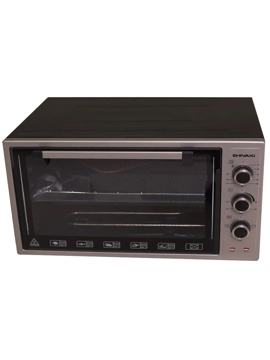 Мини-печь SHIVAKI MD3618E grey-black																		 — описание, фото, цены в интернет-магазине PT Stores