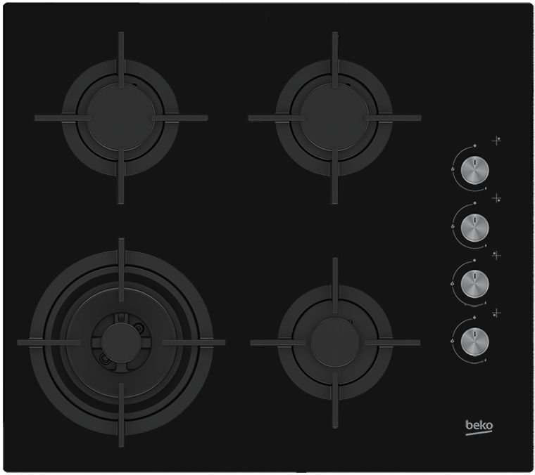 Газовая варочная панель BEKO HILW 64122 S																		 — описание, фото, цены в интернет-магазине PT Stores