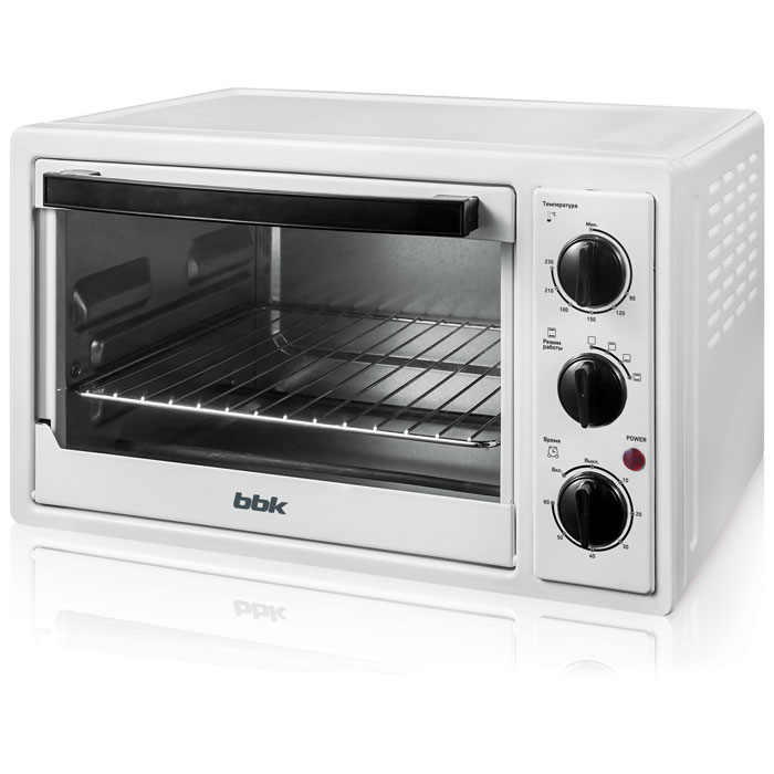 Мини-печь BBK OE1933M белый																		 — описание, фото, цены в интернет-магазине PT Stores