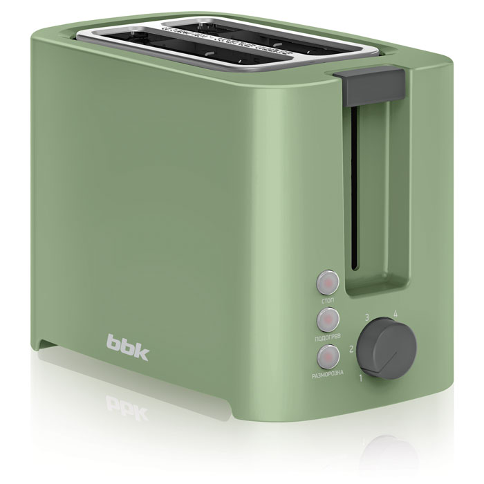 Тостер BBK TR81M (зеленый)																		 — описание, фото, цены в интернет-магазине PT Stores