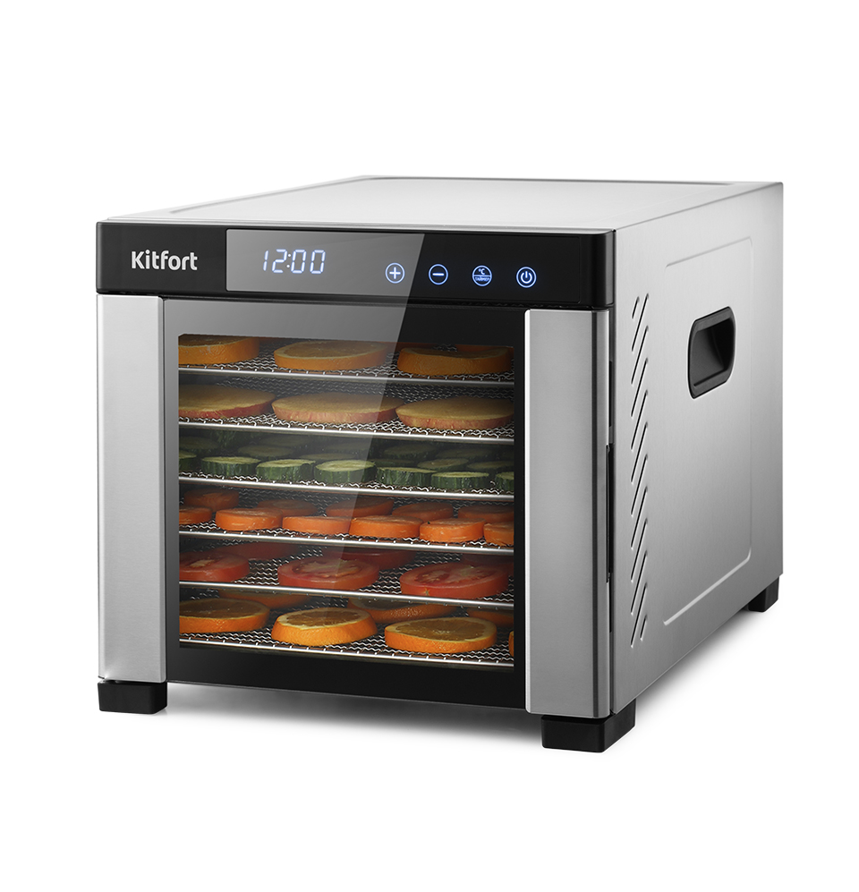 Сушилка для овощей и фруктов Kitfort KT-1911																		 — описание, фото, цены в интернет-магазине PT Stores