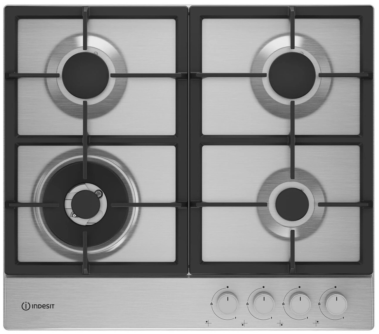 Газовая варочная панель Indesit THPM 642 W/IX/I																		 — описание, фото, цены в интернет-магазине PT Stores