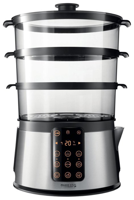 Пароварка PHILIPS HD 9189																		 — описание, фото, цены в интернет-магазине PT Stores