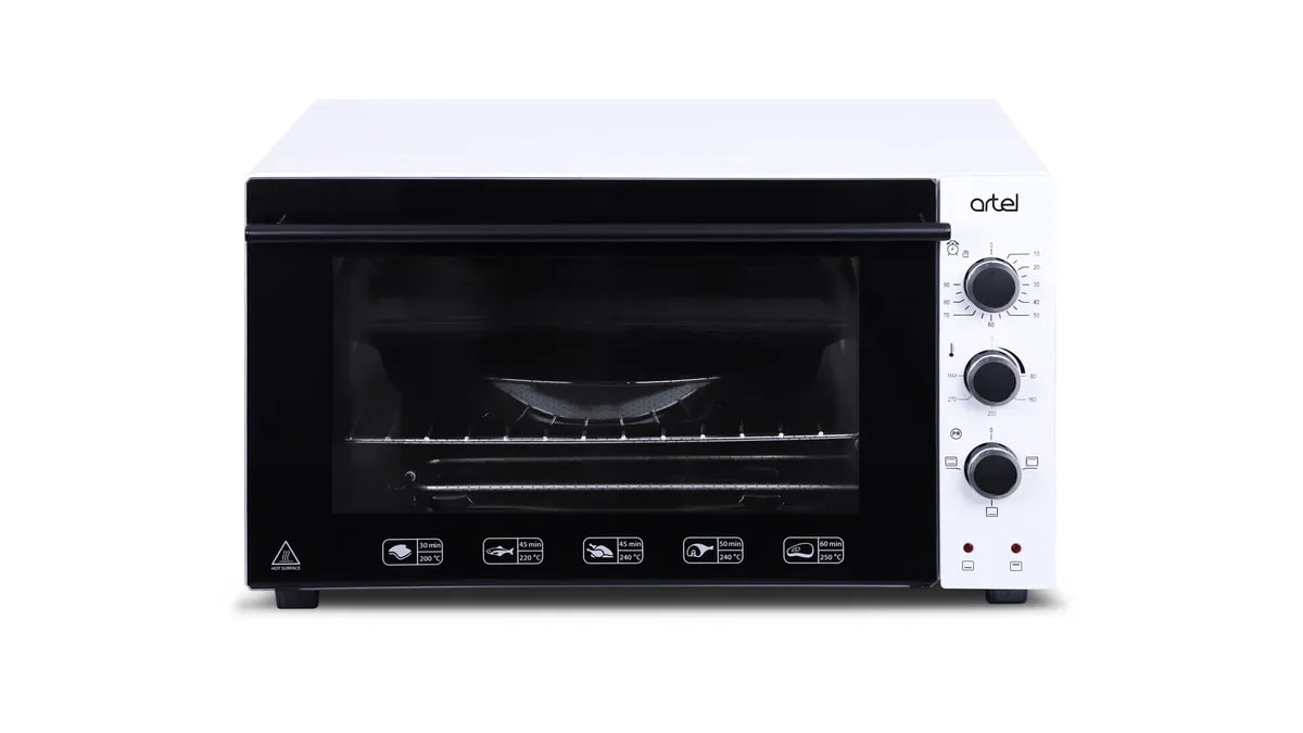 Мини-печь ARTEL MD 4218 E белая																		 — описание, фото, цены в интернет-магазине PT Stores