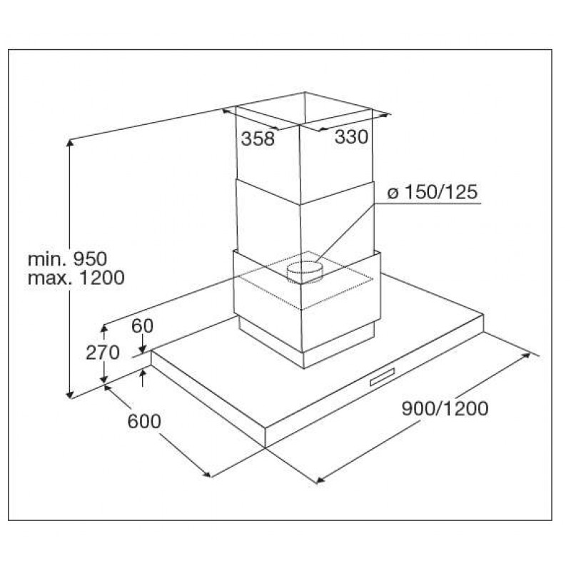 Купить Островная вытяжка ASKO CI4939S — Фото 3