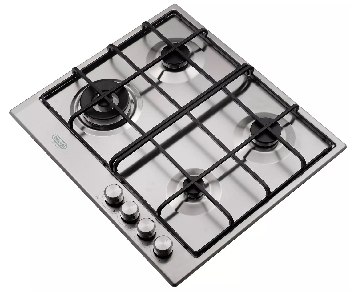 Газовая варочная панель Delonghi SLF 460 LX RUS *																		 — описание, фото, цены в интернет-магазине PT Stores