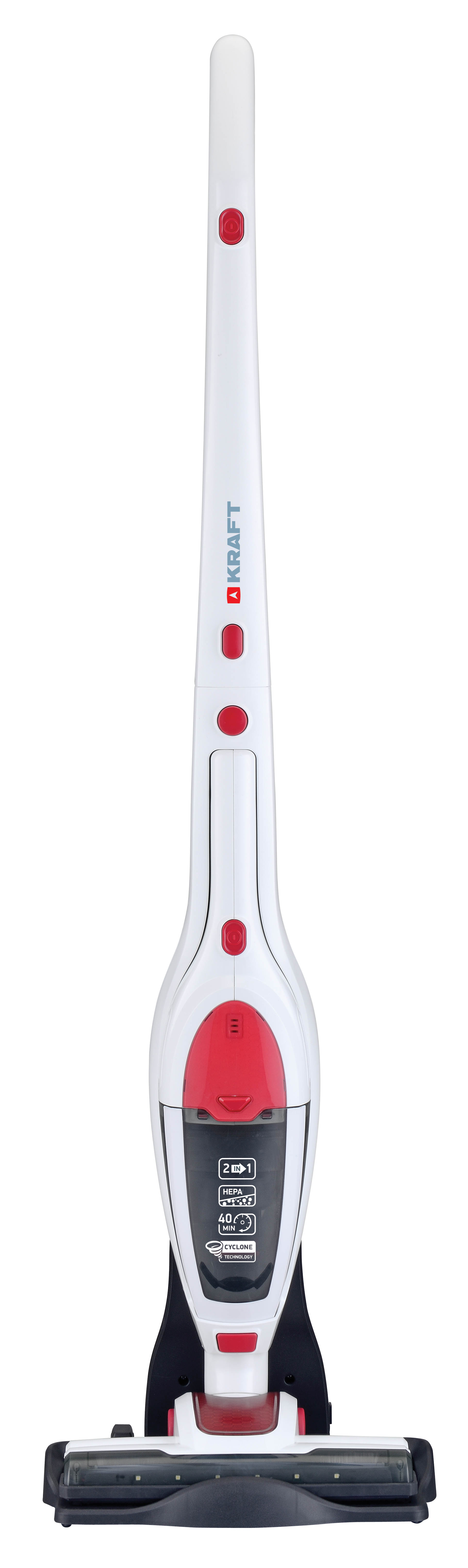 KRAFT KF-VC587, белый/красный																		 — описание, фото, цены в интернет-магазине PT Stores