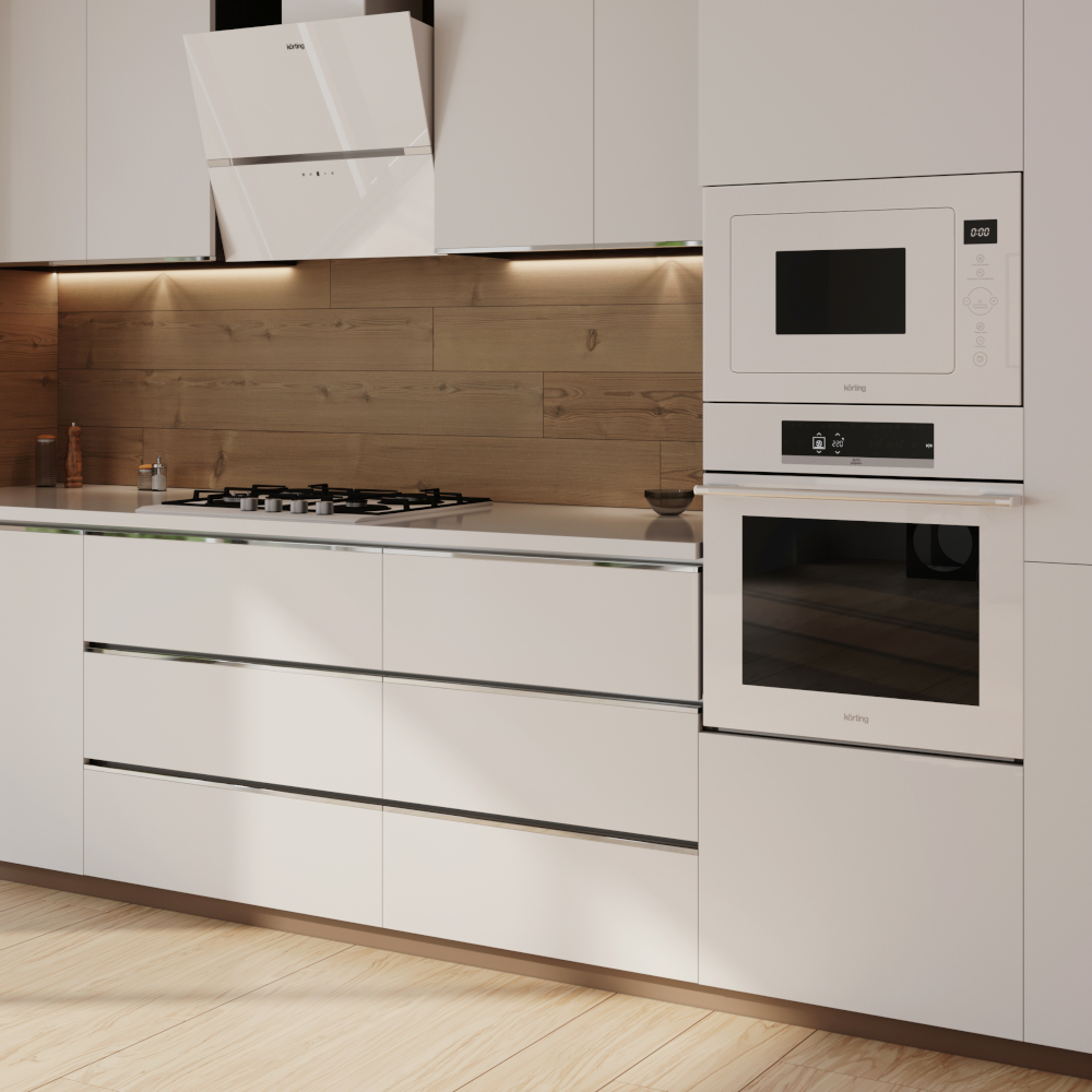 Купить Встраиваемая СВЧ печь KORTING KMI 825 TGW — Фото 3
