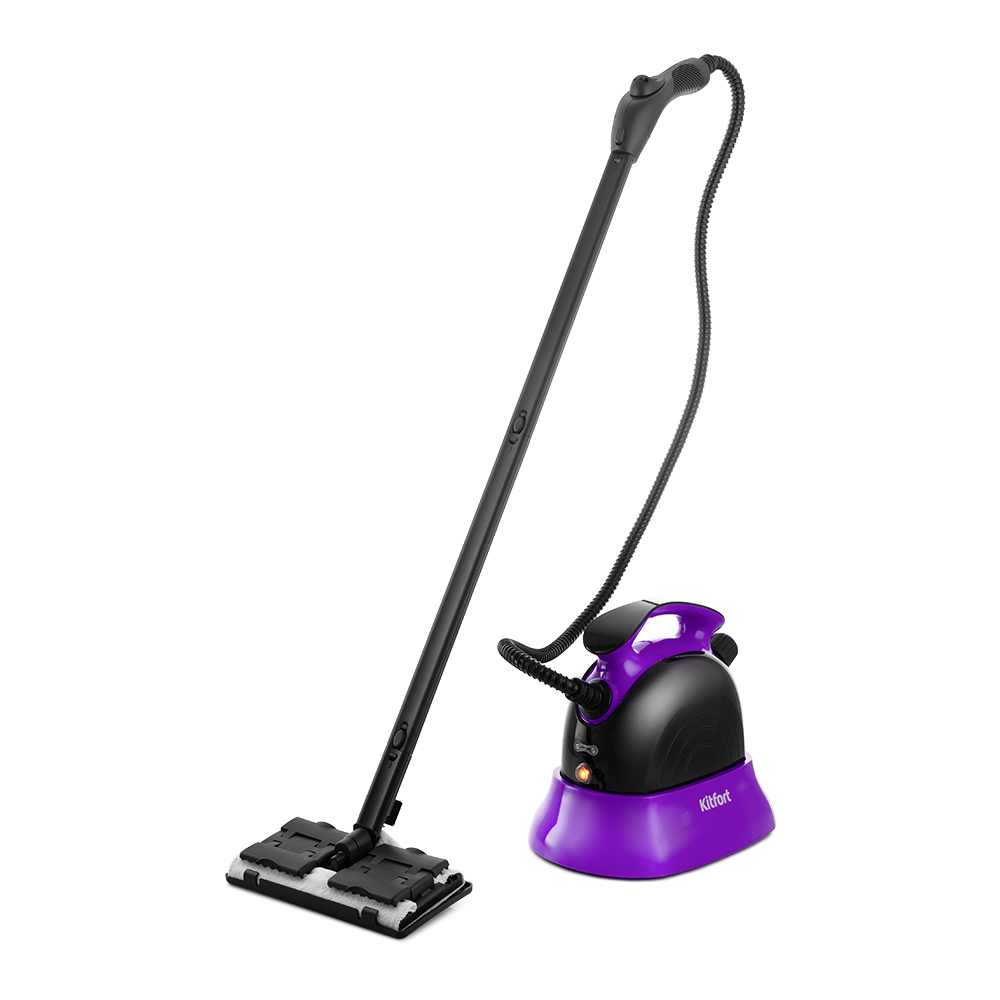 Отпариватели и пароочистители Kitfort КТ-9102-1 черно-фиолетовый																		 — описание, фото, цены в интернет-магазине PT Stores