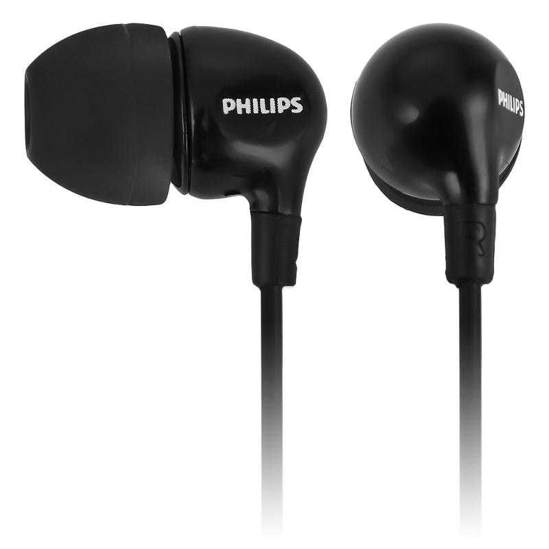 Наушники PHILIPS SHE3555BK/00																		 — описание, фото, цены в интернет-магазине PT Stores
