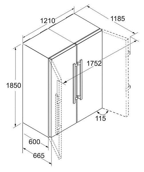 Купить Холодильник LIEBHERR SBSbs 8673 — Фото 6