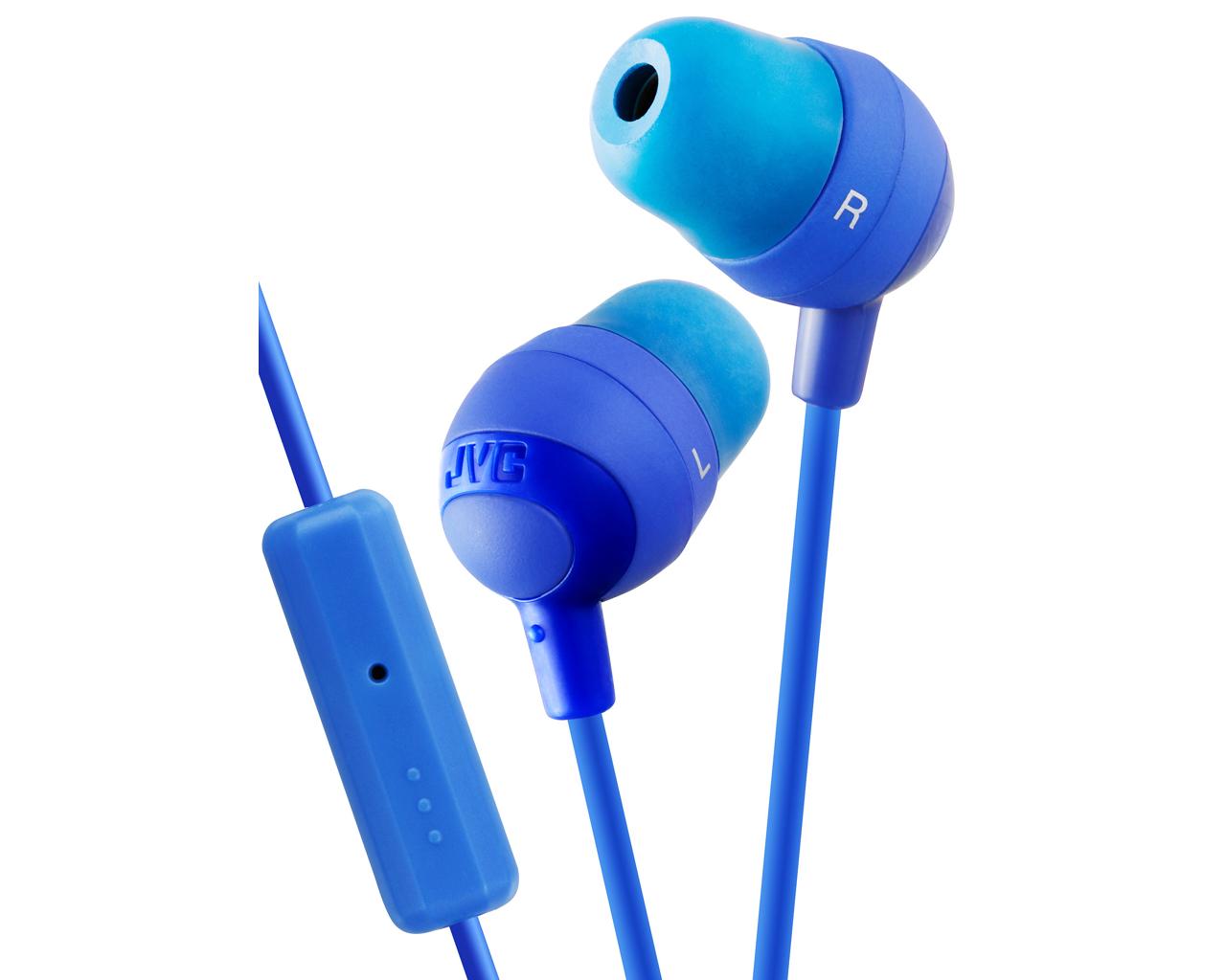 Наушники JVC HA-FR37-A-E  синий																		 — описание, фото, цены в интернет-магазине PT Stores