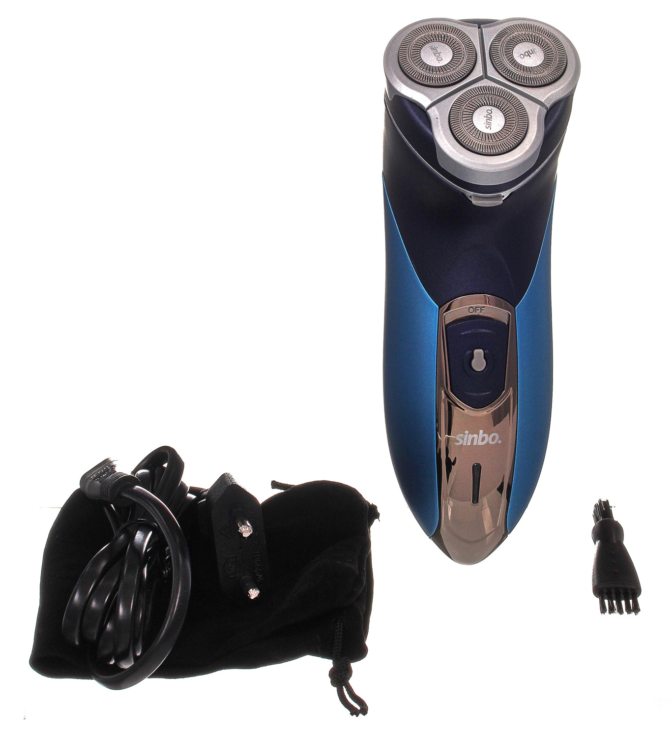 Купить Электробритва Sinbo SS 4032 голубой/черный — Фото 6
