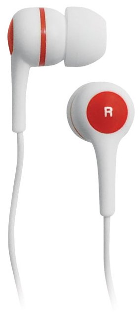 Наушники BBK EP-1260S бел/кр																		 — описание, фото, цены в интернет-магазине PT Stores