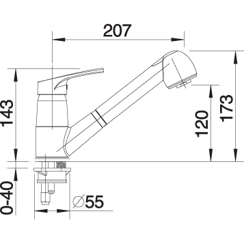 Купить Смеситель BLANCO 512041 Смеситель для кухни — Фото 2