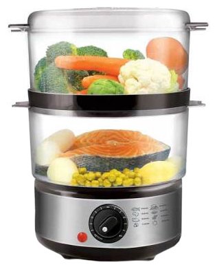 Пароварка SATURN ST-EC 1182																		 — описание, фото, цены в интернет-магазине PT Stores