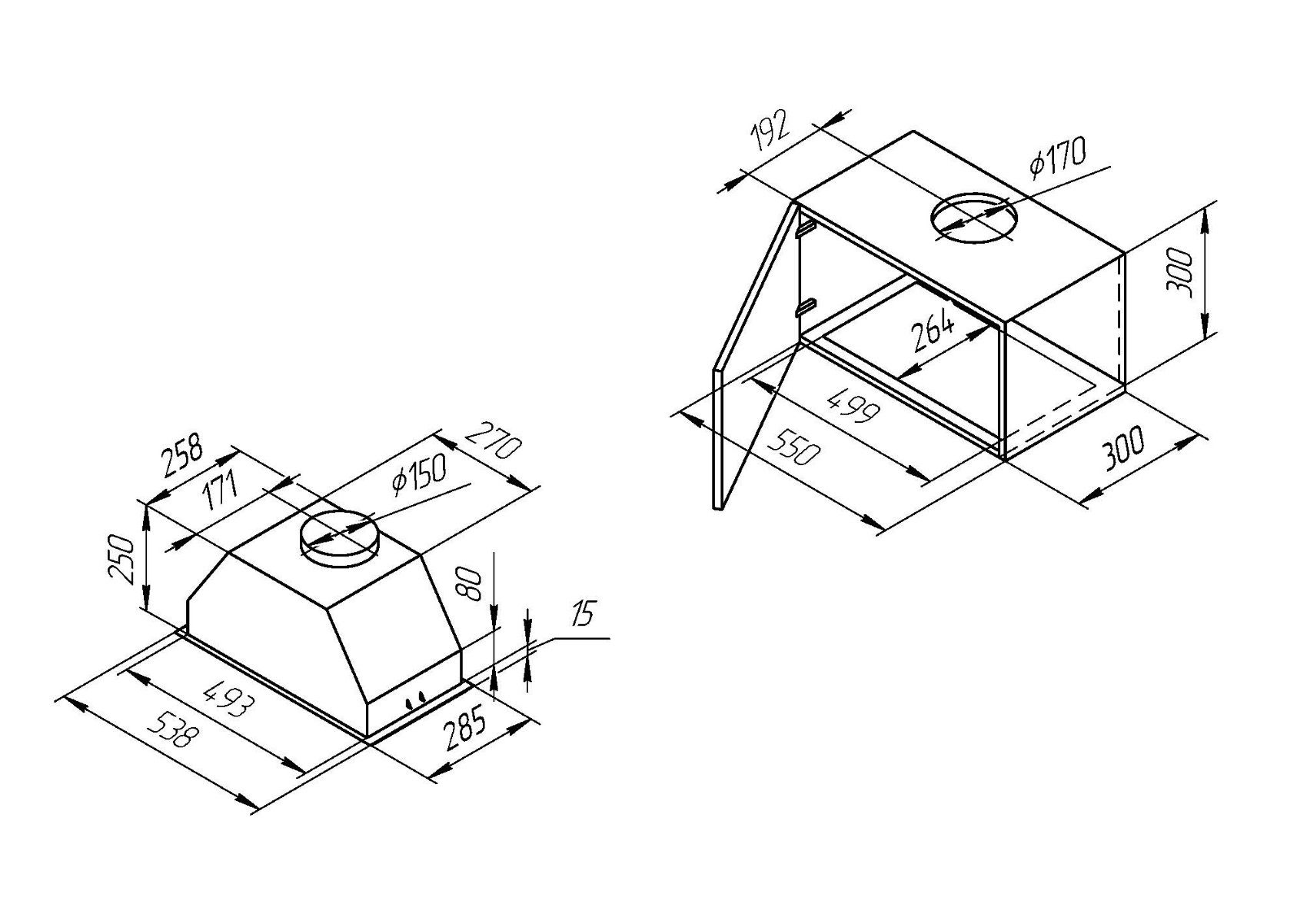 Купить Вытяжка встраиваемая KUPPERSBERG INBOX 54 X — Фото 5