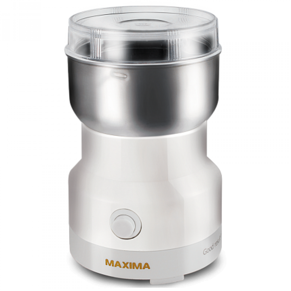 Кофемолка MAXIMA MCG-1602 белый																		 — описание, фото, цены в интернет-магазине PT Stores