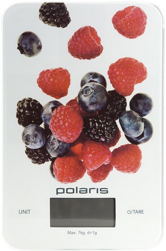 Кухонные весы POLARIS PKS 0740DG Berries																		 — описание, фото, цены в интернет-магазине PT Stores