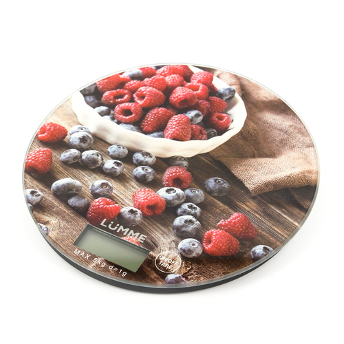 Кухонные весы LUMME LU-1341 ягодный микс																		 — описание, фото, цены в интернет-магазине PT Stores