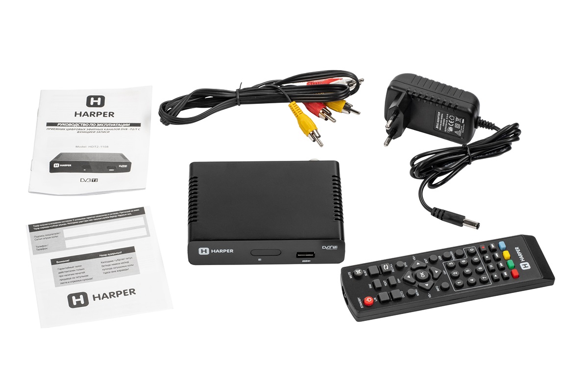 Купить ТВ Тюнер HARPER HDT2-1108 — Фото 2