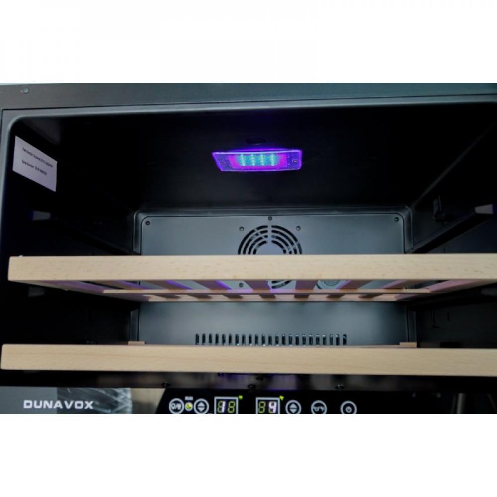 Купить Встраиваемый винный шкаф DUNAVOX DX-51.150DBK/DP — Фото 5