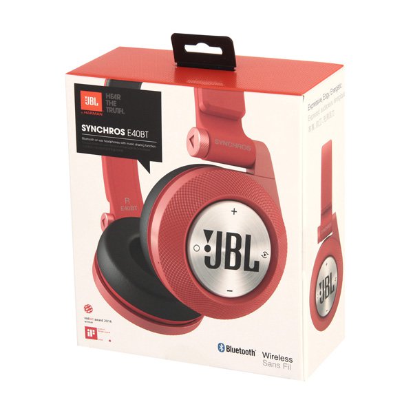 Купить Наушники JBL E40 BT Red — Фото 6