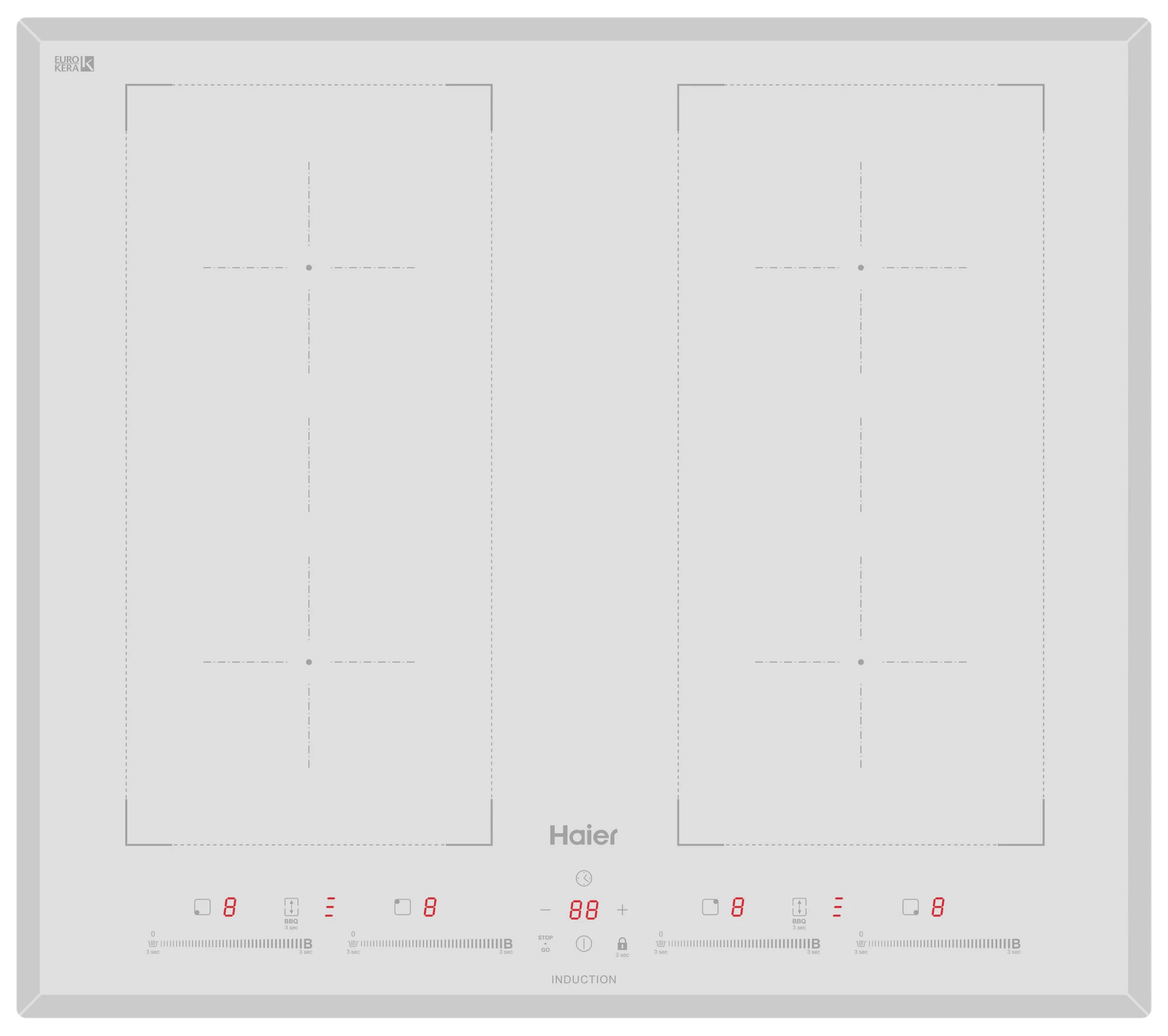 Электрическая варочная панель Haier HHY-Y64FFVW																		 — описание, фото, цены в интернет-магазине PT Stores