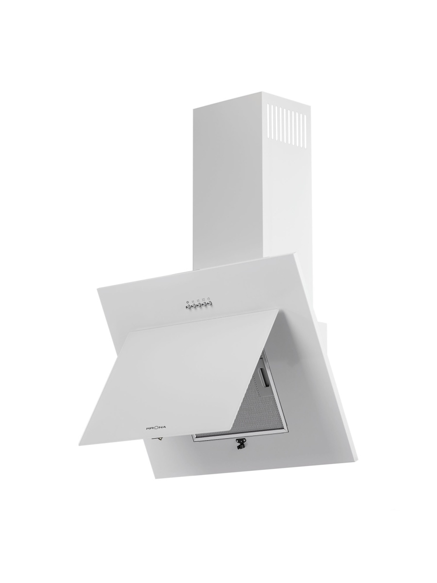 Купить Наклонная вытяжка KRONA FIONA 600 white PB — Фото 2