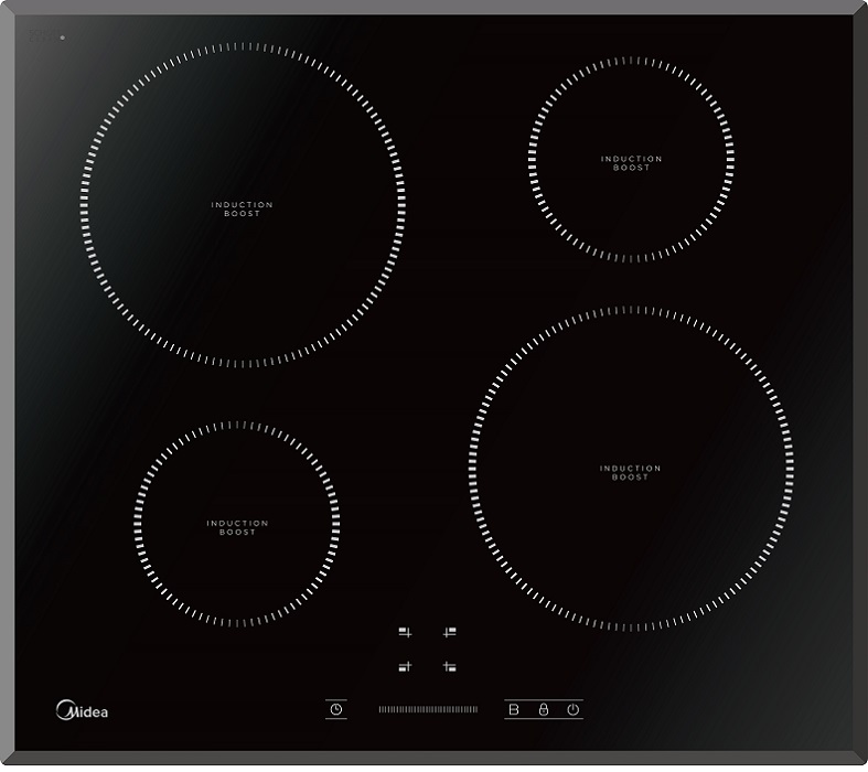 Индукционная варочная панель Midea MIH64721F																		 — описание, фото, цены в интернет-магазине PT Stores