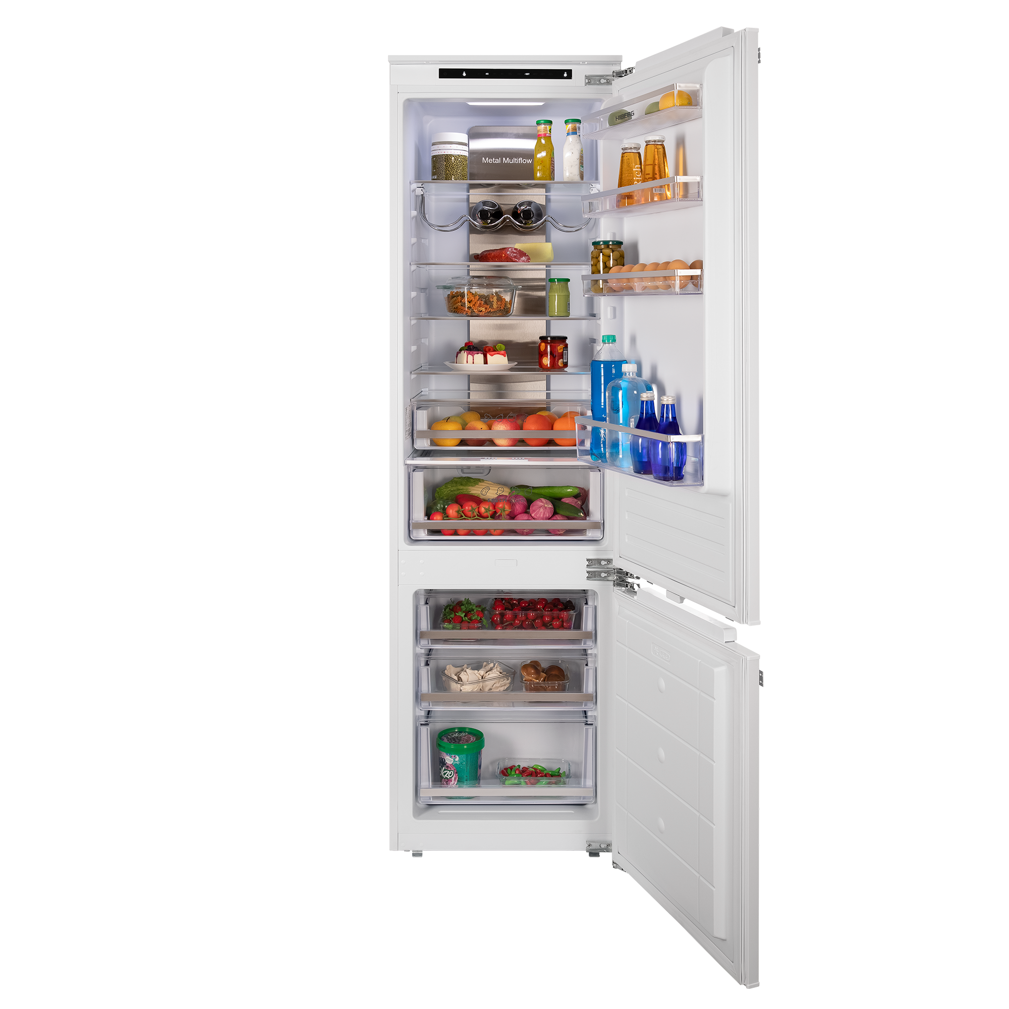 Купить Встраиваемый холодильник HIBERG RFCB-455F NFW inverter — Фото 2