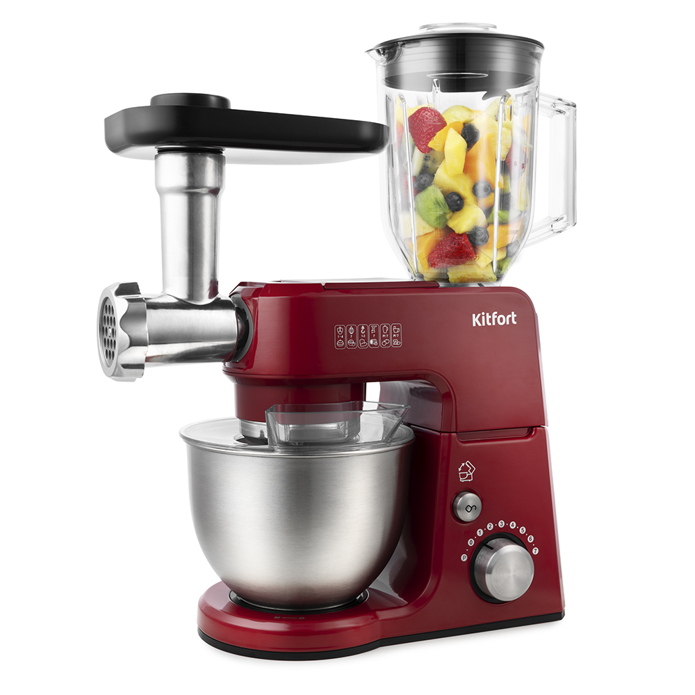 Кухонный комбайн Kitfort KT-1366-1																		 — описание, фото, цены в интернет-магазине PT Stores
