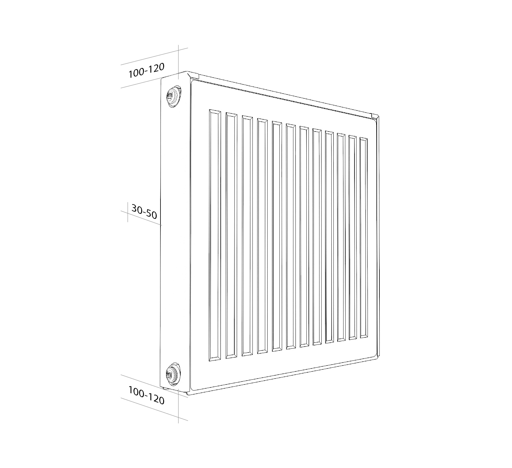 Купить Радиатор Royal Thermo COMPACT C11-500-700 RAL9016 — Фото 3