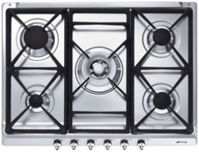 Газовая варочная панель SMEG SE70SGH-5																		 — описание, фото, цены в интернет-магазине PT Stores