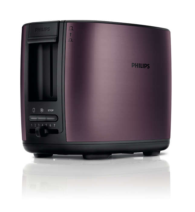 Тостер PHILIPS HD 2628/90																		 — описание, фото, цены в интернет-магазине PT Stores