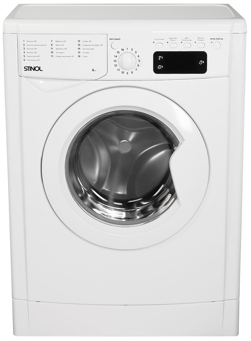 Стиральная машина STINOL WSTS 610 E																		 — описание, фото, цены в интернет-магазине PT Stores
