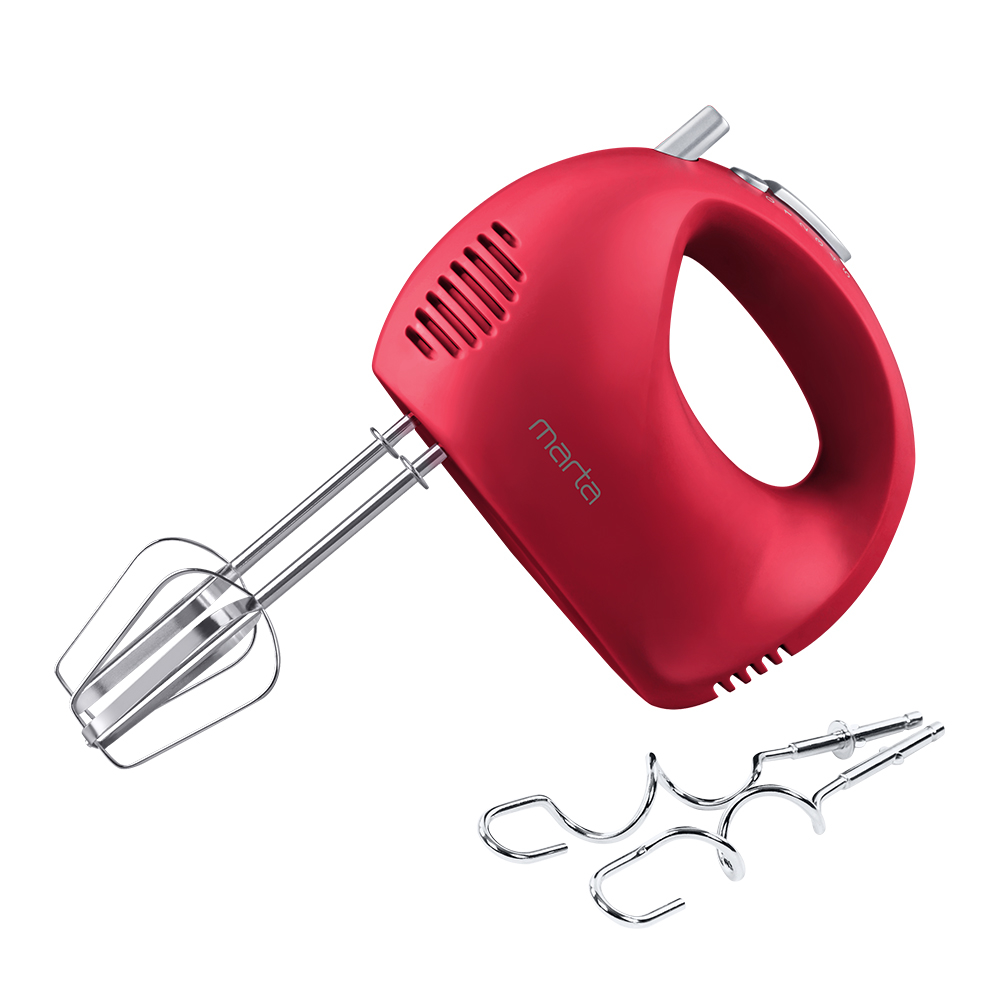 Миксер MARTA MT-1511 красный рубин																		 — описание, фото, цены в интернет-магазине PT Stores