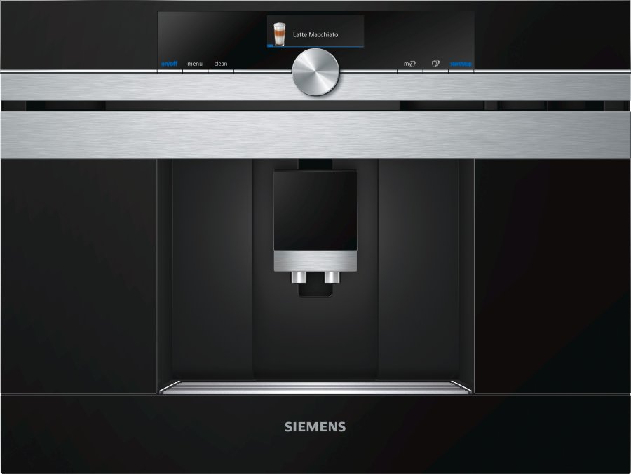 Встраиваемая кофемашина SIEMENS CT636LES6																		 — описание, фото, цены в интернет-магазине PT Stores