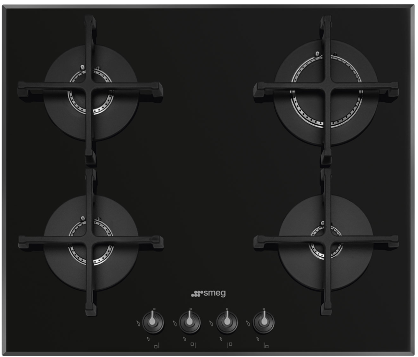 Газовая варочная панель Smeg PV164B3																		 — описание, фото, цены в интернет-магазине PT Stores