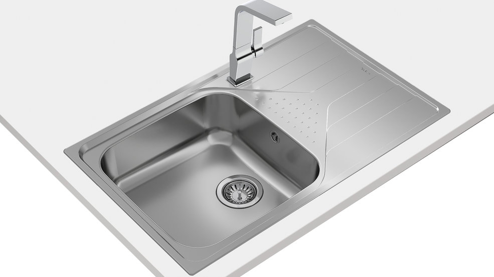 Купить Мойка TEKA UNIVERSE 50 T-XP 1B 1D MAX POLISHED — Фото 4