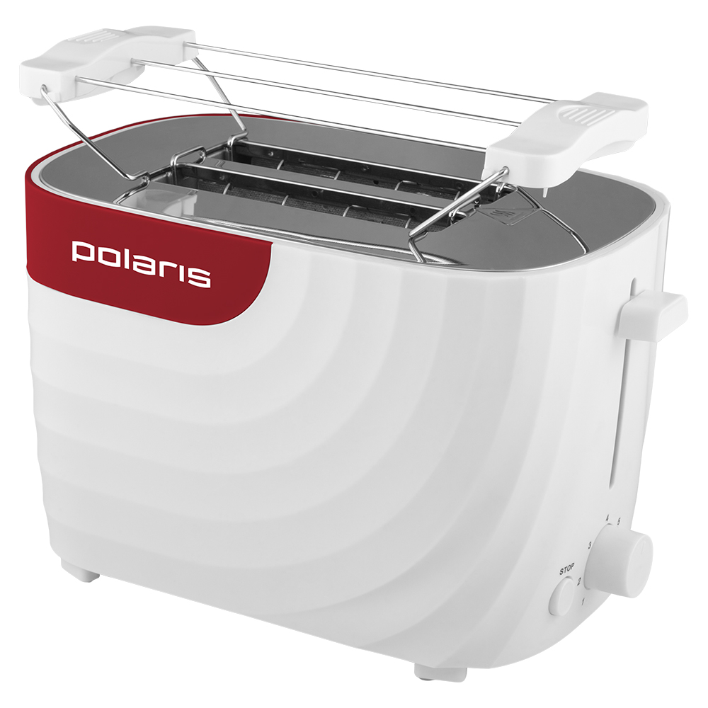 Купить Тостер POLARIS PET 0720 белый/красн — Фото 2