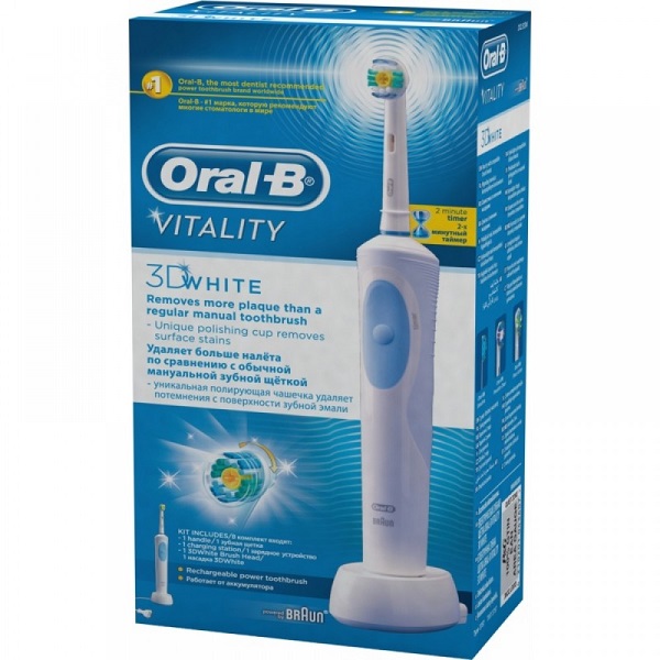 Купить  BRAUN Oral-B Vitality 3D White белый — Фото 3