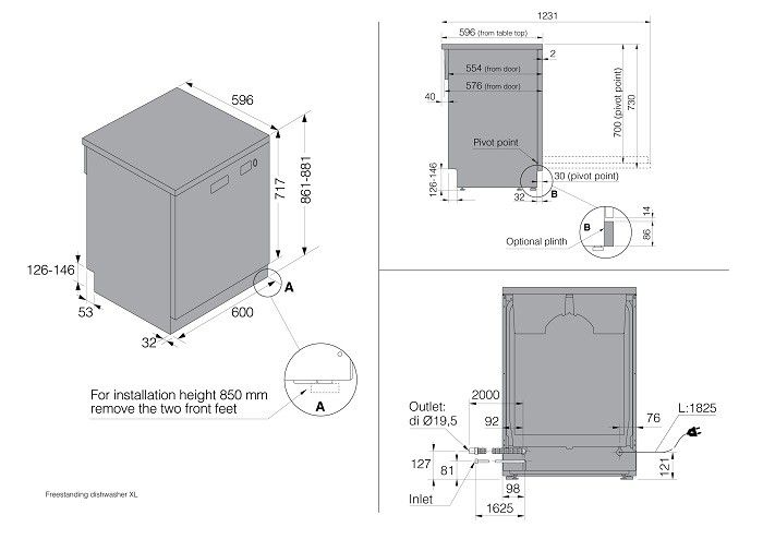 Купить Посудомоечная машина ASKO DFS233IB.S — Фото 3