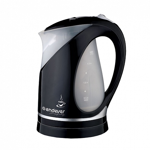 Чайник ENDEVER KR-313 черный																		 — описание, фото, цены в интернет-магазине PT Stores