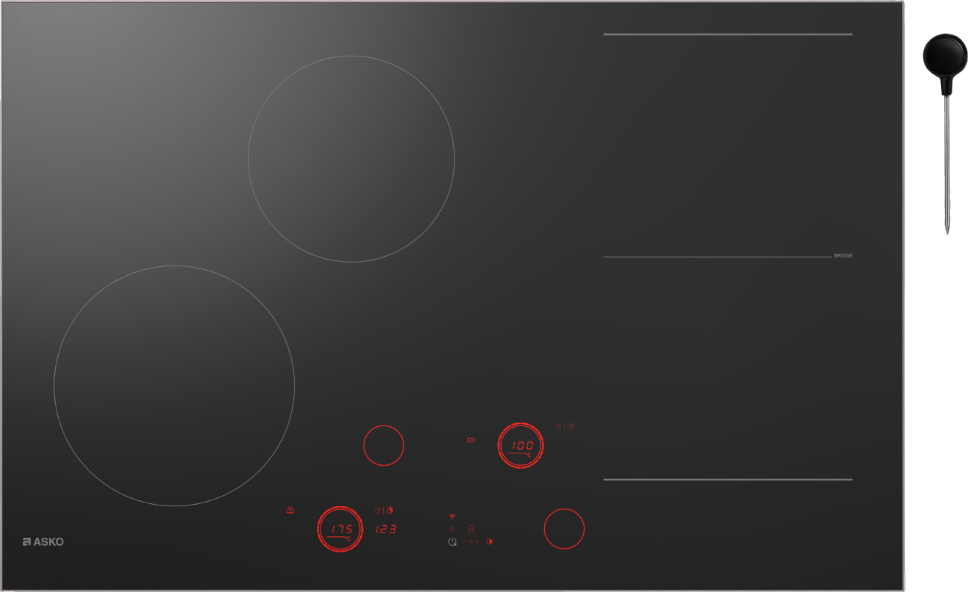 Электрическая варочная панель Asko HID824GC																		 — описание, фото, цены в интернет-магазине PT Stores