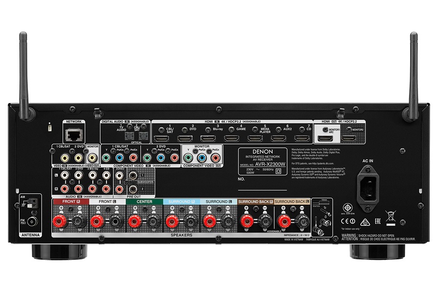 Купить  DENON AVRX2300WBKE2 — Фото 3