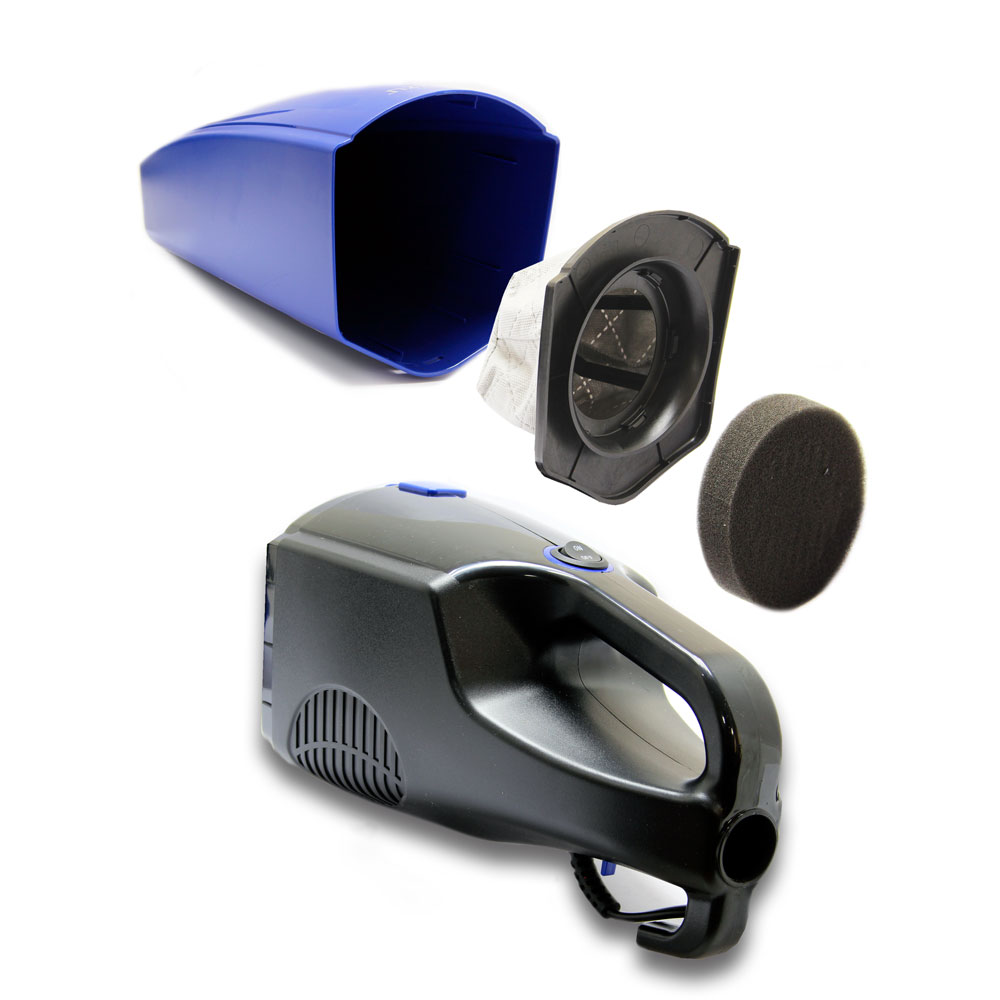 Купить Пылесос Ginzzu VS121 черно/синий — Фото 5